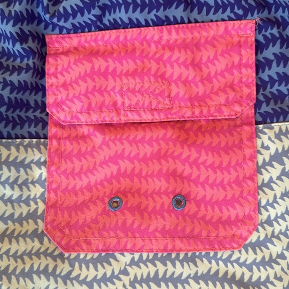 Vineyard Vines Boys' Pieced Chappy Swim Trunks Lined L 16 EUC Pocket Blue Pink - Picture 6 of 14